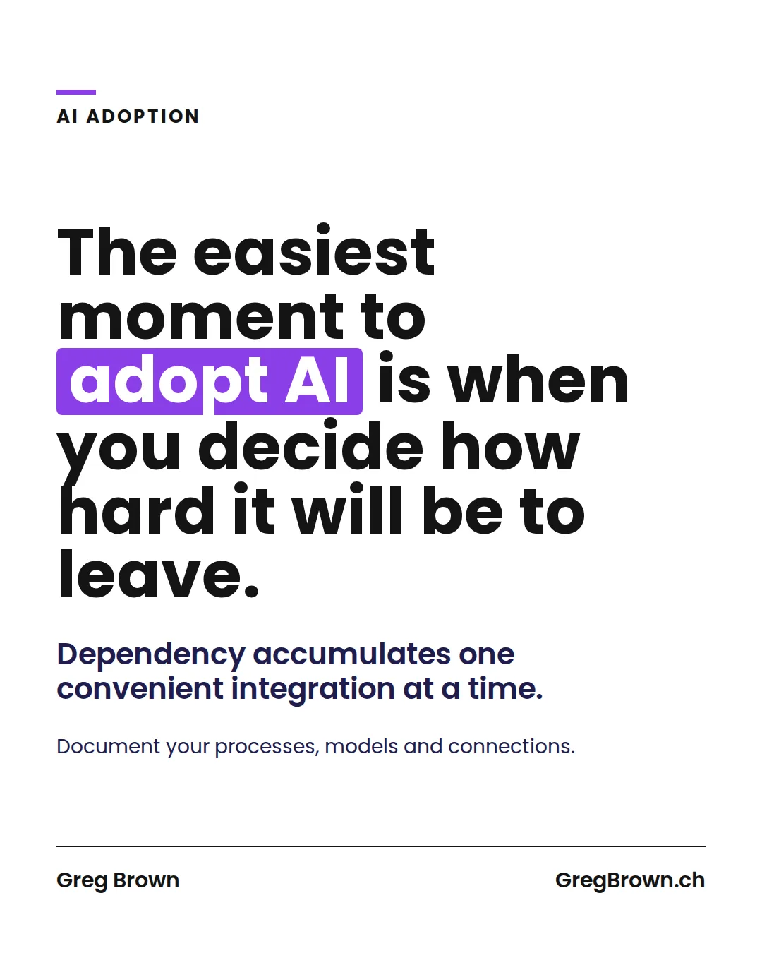 Adoption is where lock-in gets installed (OpenAI SMB programme)