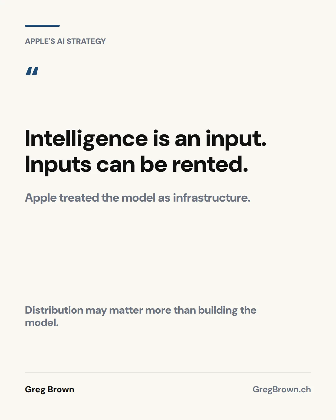 Apple rented its way into AI: the Gemini/Siri economics